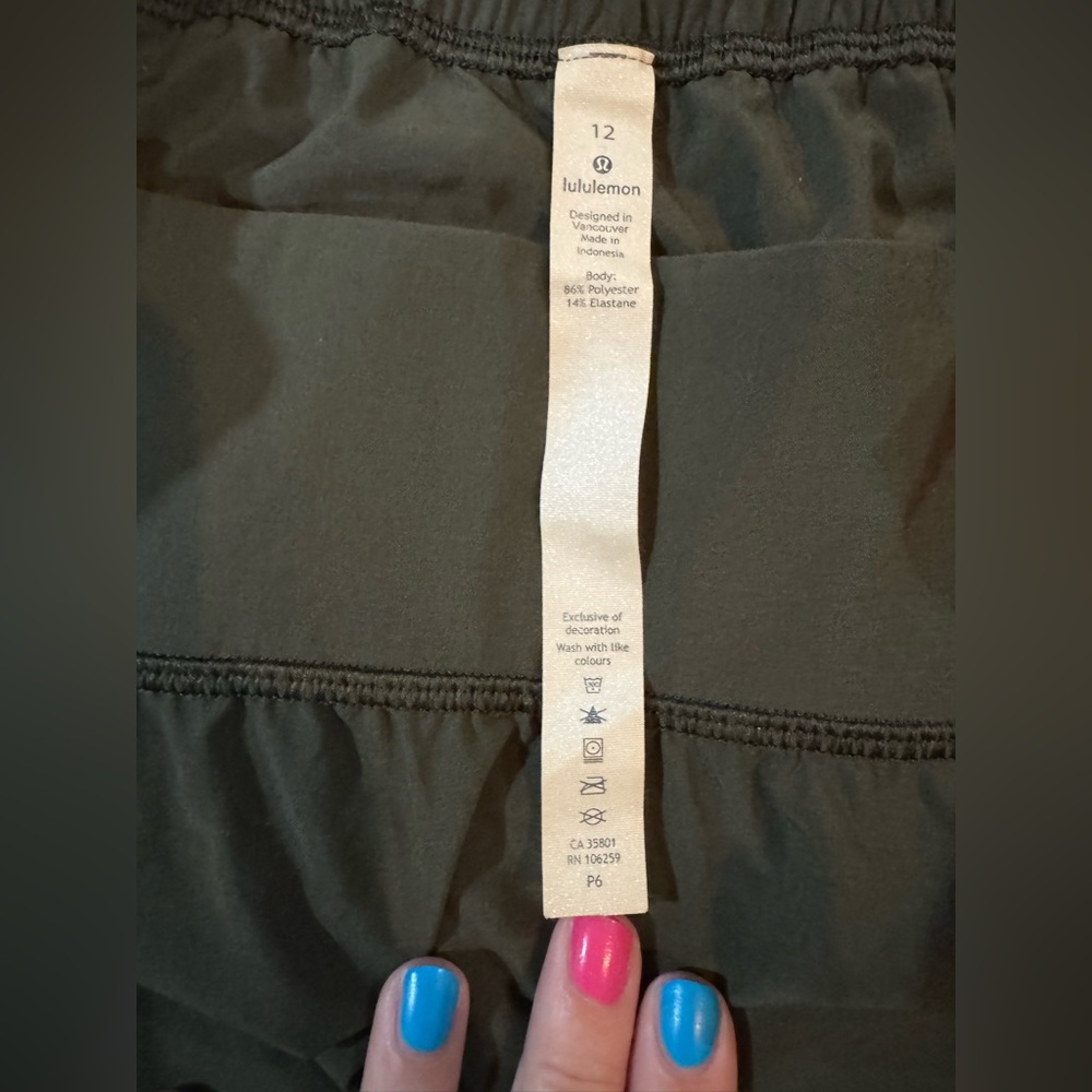 NWOT Lululemon Sun Setter Dark Green Size 12 Joggers - Picture 5 of 5